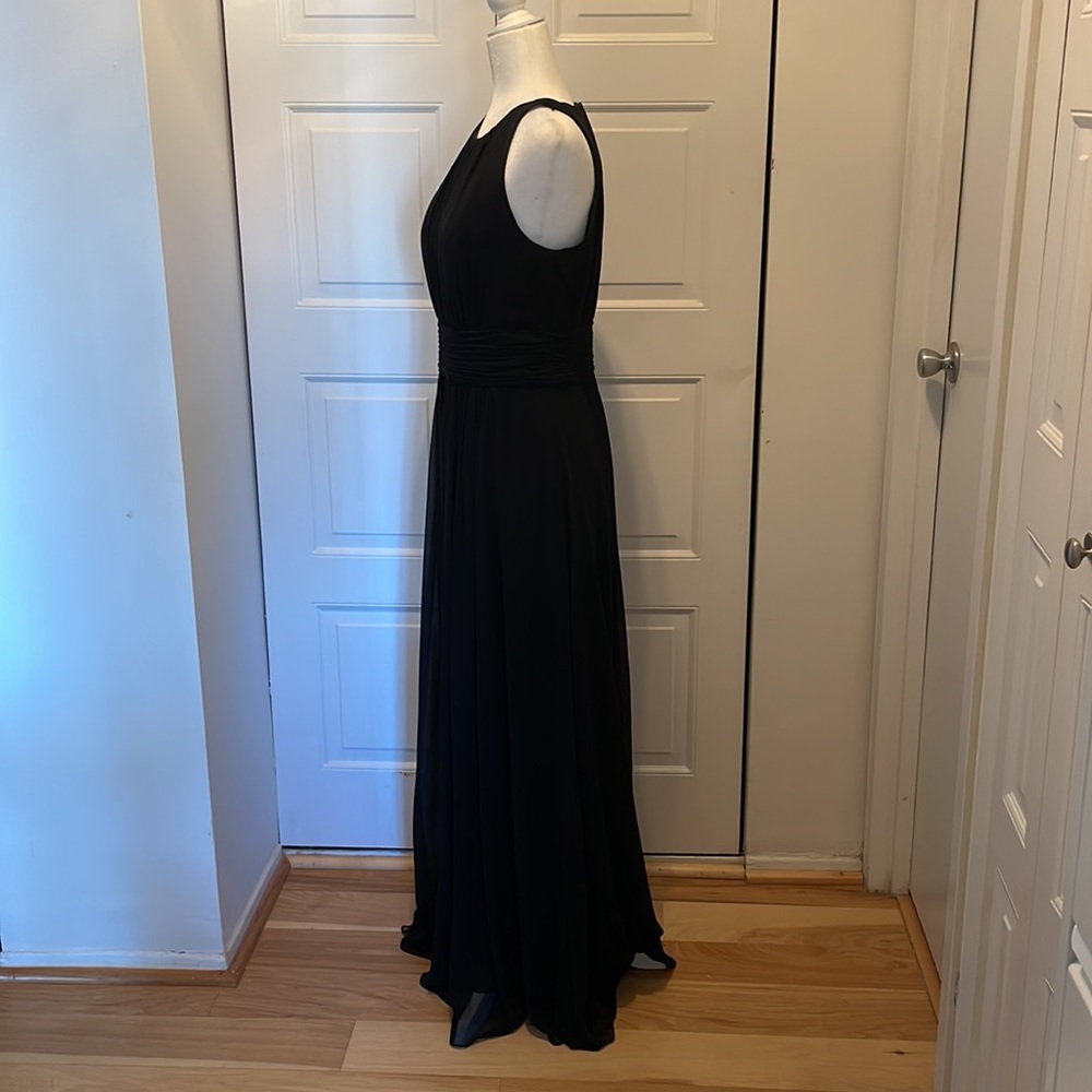 Lauren Ralph Lauren Black Evening Gown (Size 10) - Picture 4 of 10
